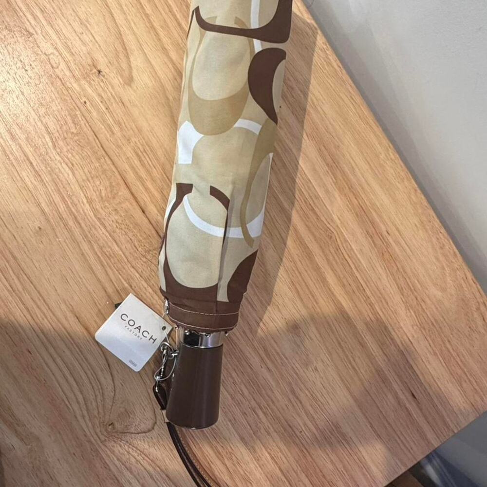 Coach Factory Signature Umbrella